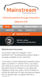 Mobile Screenshot of mainstreaminsurance.co.nz